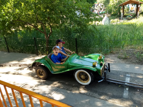 Cute kids at Lagoon.