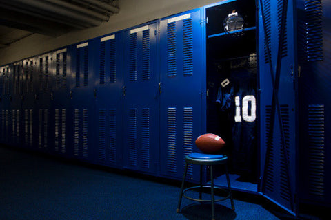 Locker room