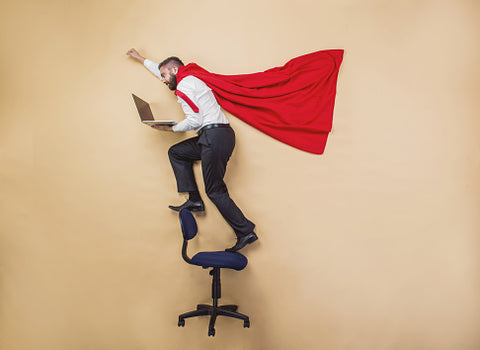 Be an office superhero.