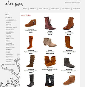sell footwear online
