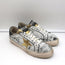 Golden Goose May Low Top Sneakers White Cracked Leather Size 39