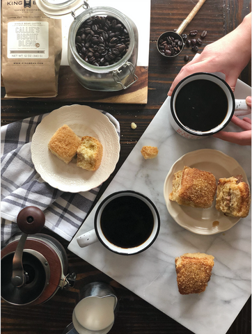 coffee and biscuit spread