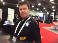 WCCTV Body Worn in IPX360 Solutions booth at Securetech 2105 in Ottawa