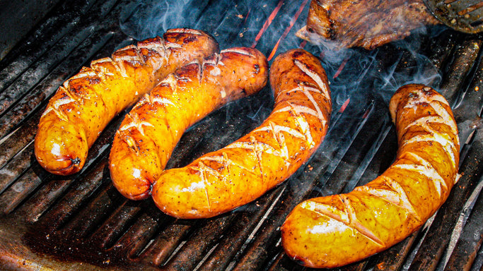 Grilling Kielbasa