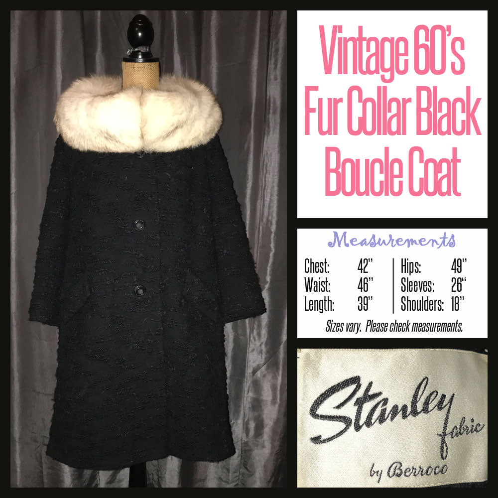 fur collar vintage