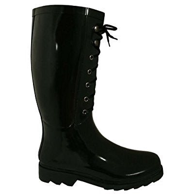 Lace up wellies