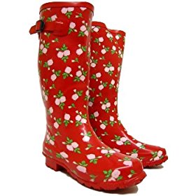 Red Rose Festival Wellies