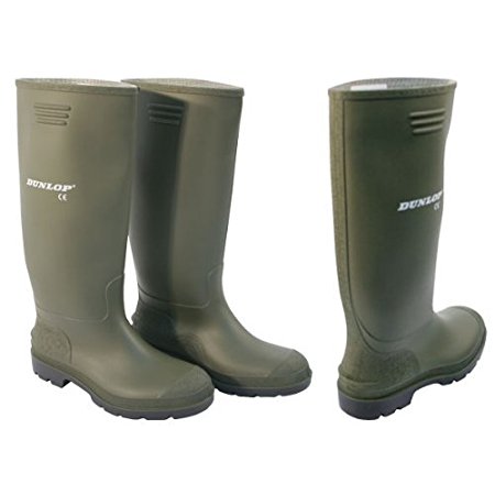 Dunlop Green Wellies