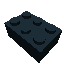 Dark Blue 3x2 Lego Brick