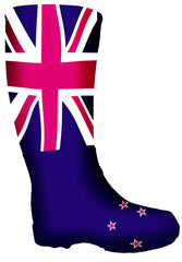 New Zealand flag wellington boot