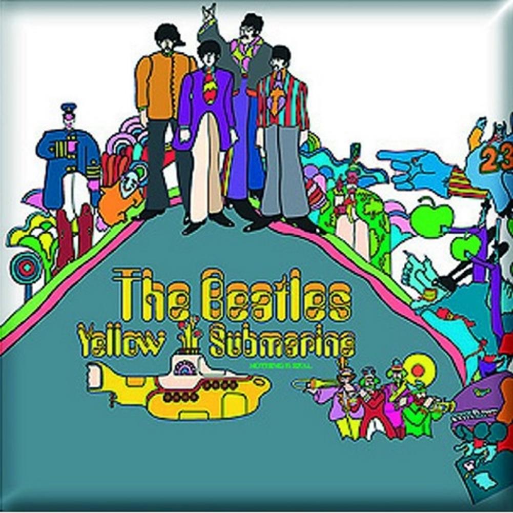 Beatles Yellow Submarine Album Fridge Magnet Rockmerch