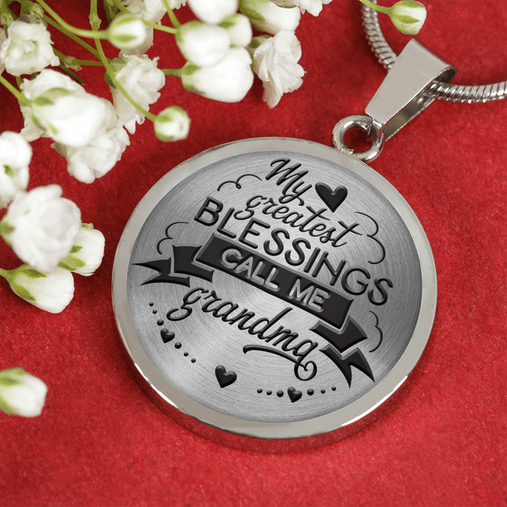 Best Gift for Grandma, My Greatest Blessings Call Me Grandma, Grandma Gift
