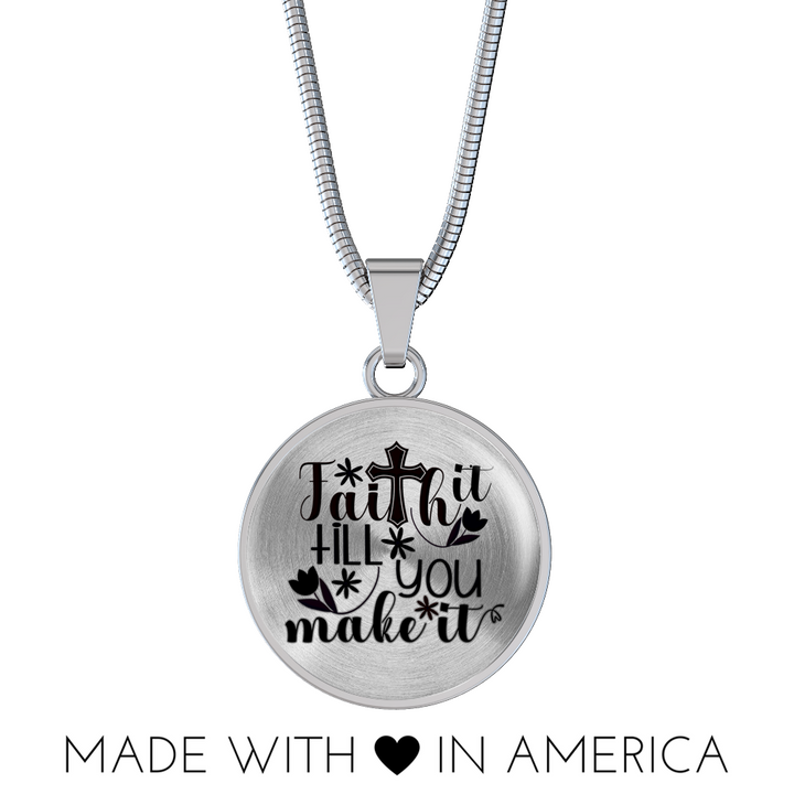 Faith Gift, Faith It Till You Make It, Inspirational Gift