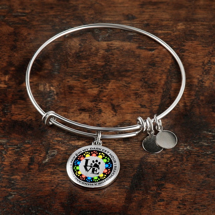 In My Darkest Hour, I Reached For a Hand and Found a Paw Gift Necklace
