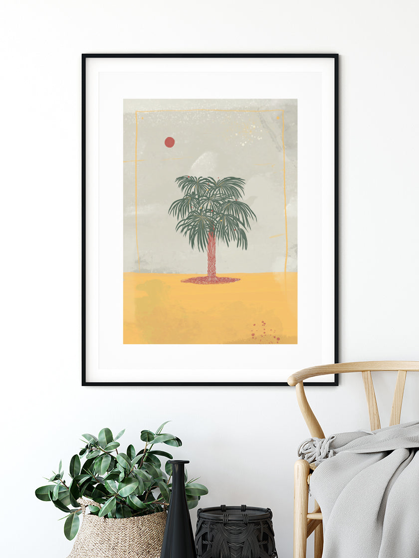 Summer Palm - Poster