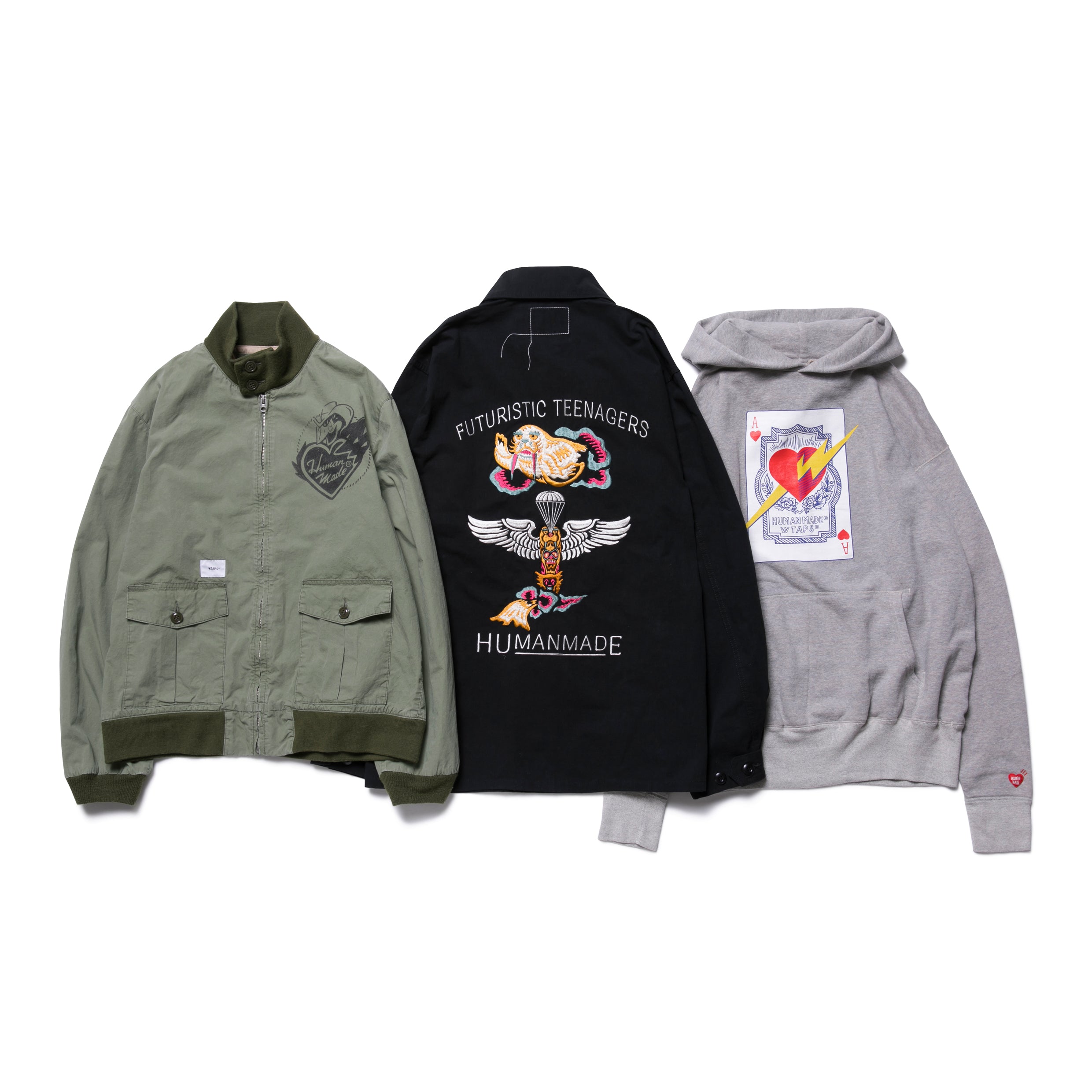 WTAPS×HUMAN MADE TANKERS JACKET 格安 正規品 | angeloawards.com