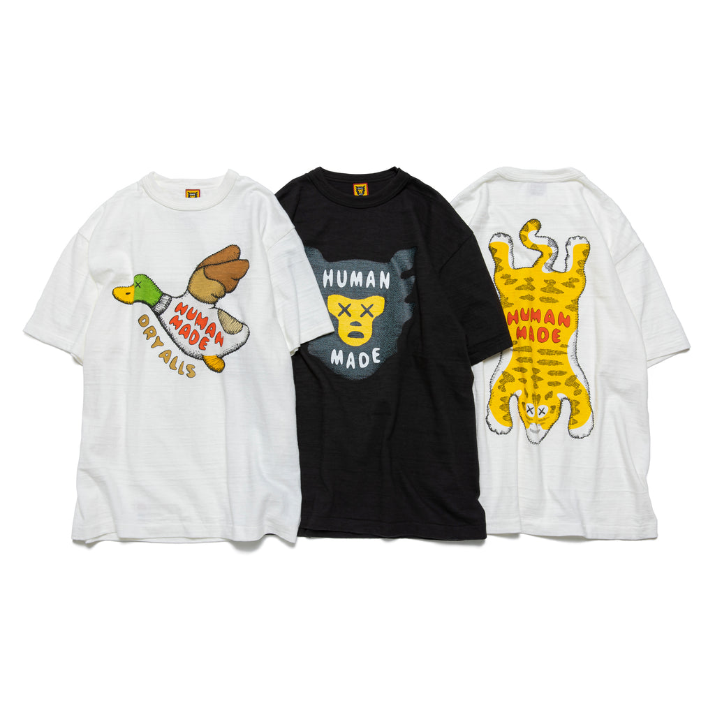 2XL HUMAN MADE KAWS T-Shirt #5 "Black"トップス