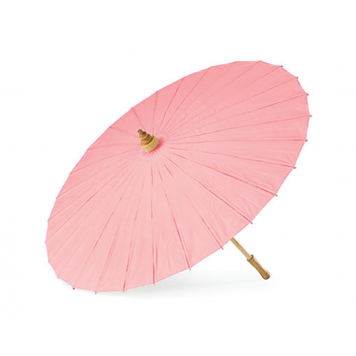 blush pink umbrella