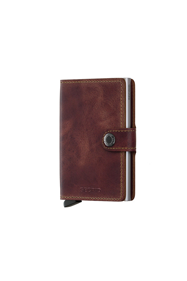 | MiniWallet Vintage Brown – Travel and Business Store