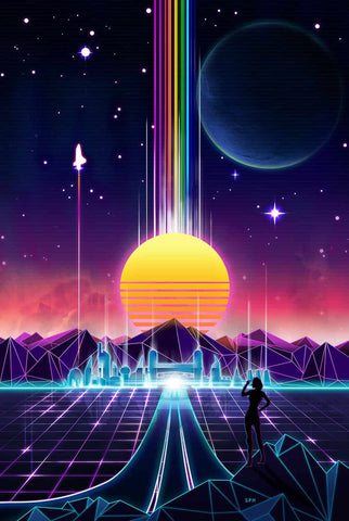 Grids Synthwave