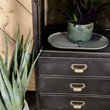 Metal Glass Cabinet