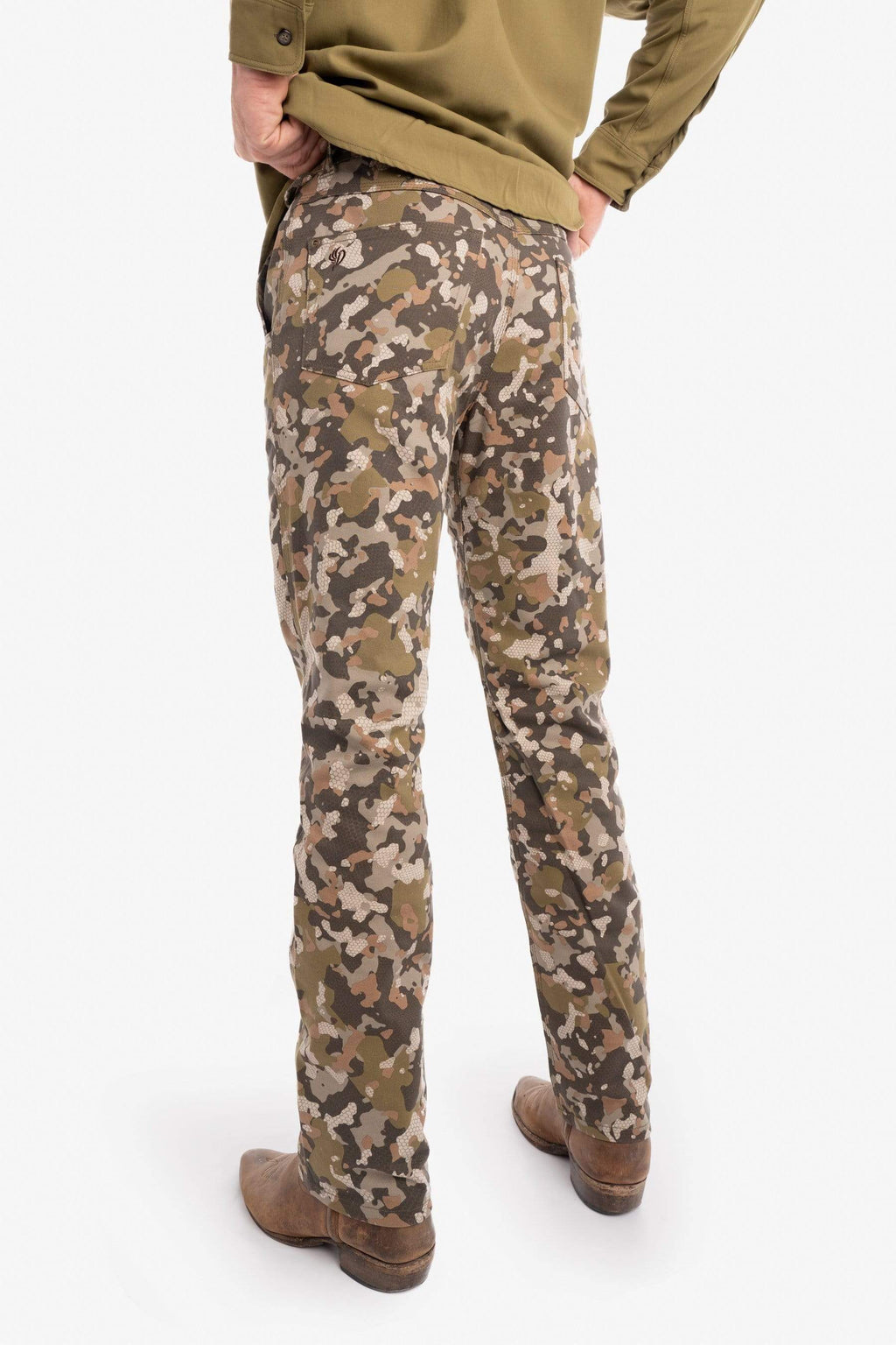 camo brush pants