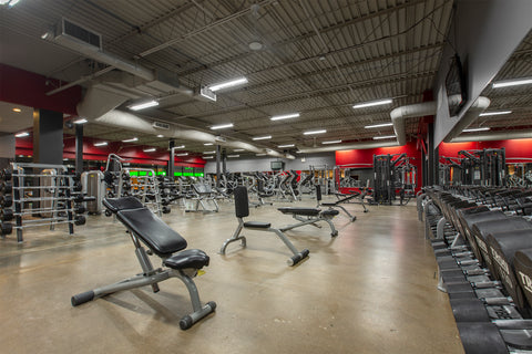 Omega Fit Club Free Weight Area