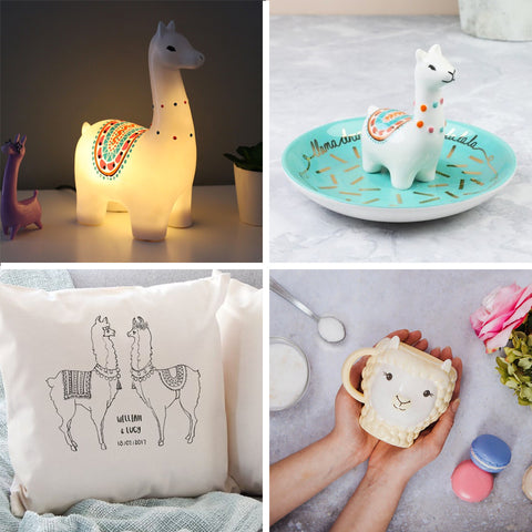 llama homeware gift ideas