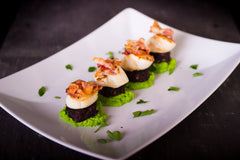 Herterich's Black Pudding and Scallops
