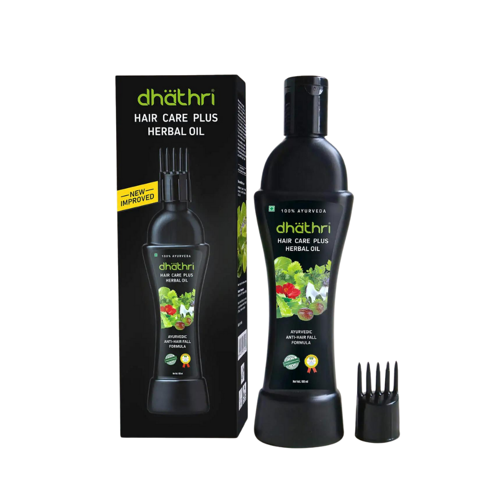 Buy Dhathri Hair Care Plus Herbal Hair Oil 100ml Online - Ayush Care