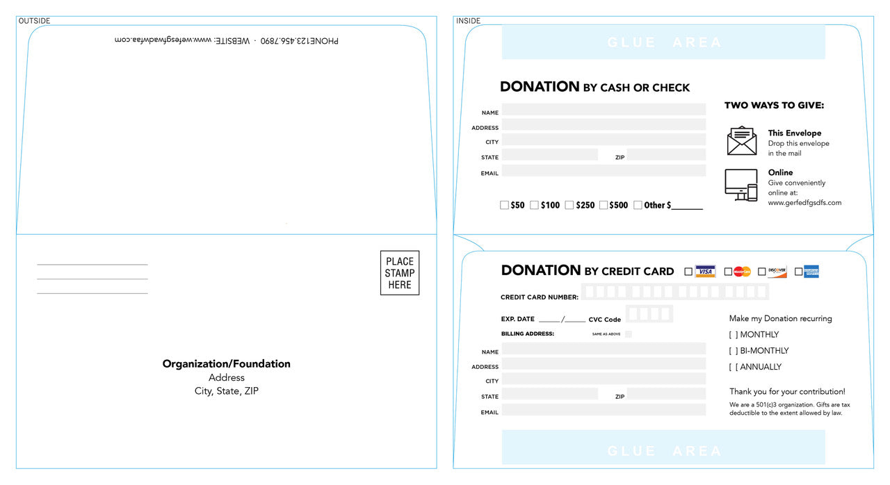 Remittance Envelopes Template 205