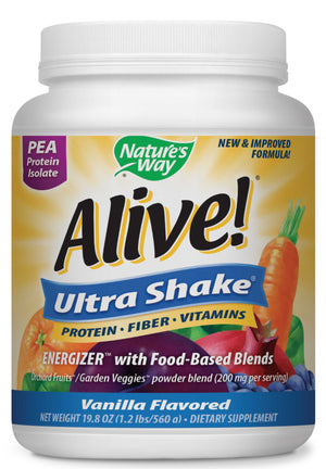 Nature's Way Alive!® Ultra-Shake Vanilla Pea Protein