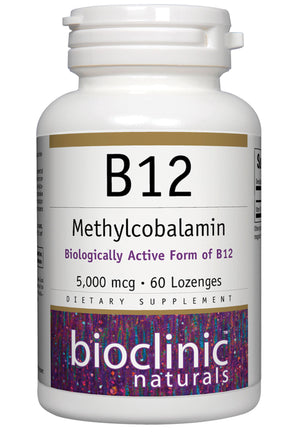 Bioclinic Naturals B12 Methylcobalamin 5000mcg