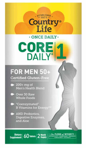 Country Life Core Daily 1 Multivitamin For Men 50+