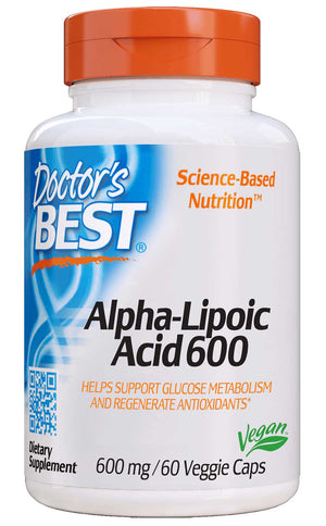 Doctor's Best Alpha Lipoic Acid 600mg