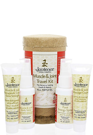 Jadience Herbal Formulas Muscle and Joint Travel Kit