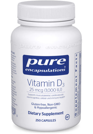 Pure Encapsulations Vitamin D3 1,000iu