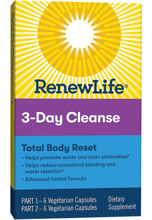 Renew Life 3-Day Cleanse Total-Body Reset Kit