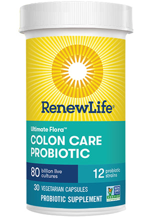 Renew Life Ultimate Flora Colon Care Probiotic 80 Billion