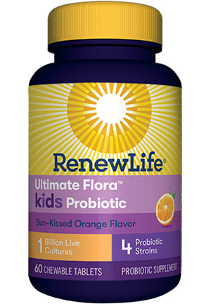 Renew Life Ultimate Flora Kids Probiotic 1 Billion Orange