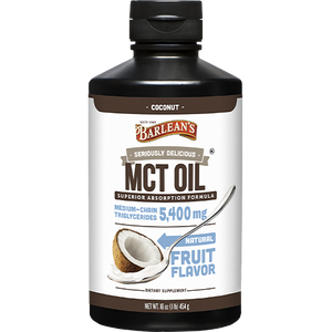 Barlean's Organic Oils Seriously Delicious MCT Oil - Coconut
