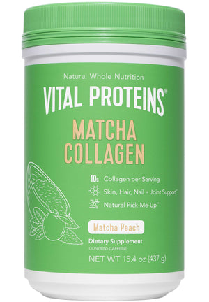 Vital Proteins Matcha Collagen Powder - Matcha Peach