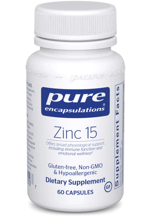 Pure Encapsulations Zinc 15