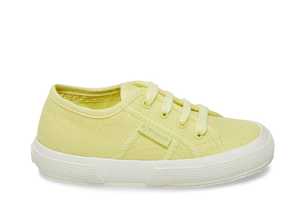 yellow superga sneakers