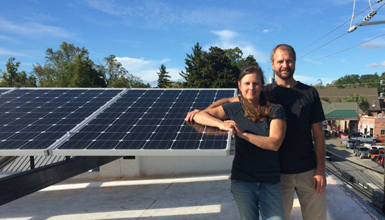 Solar powered pottery