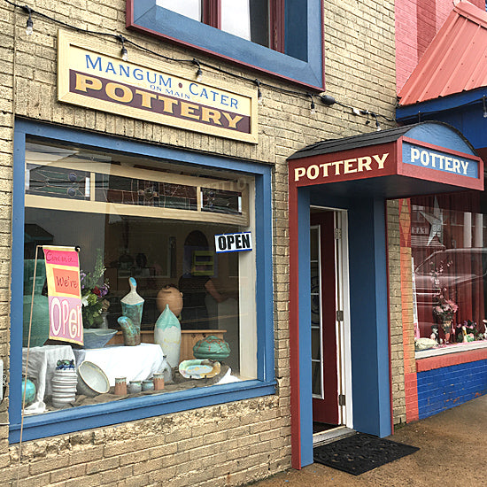 NC pottery studio and gallery