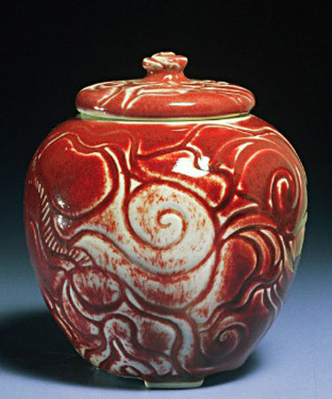 Beth Mangum Carved Vase