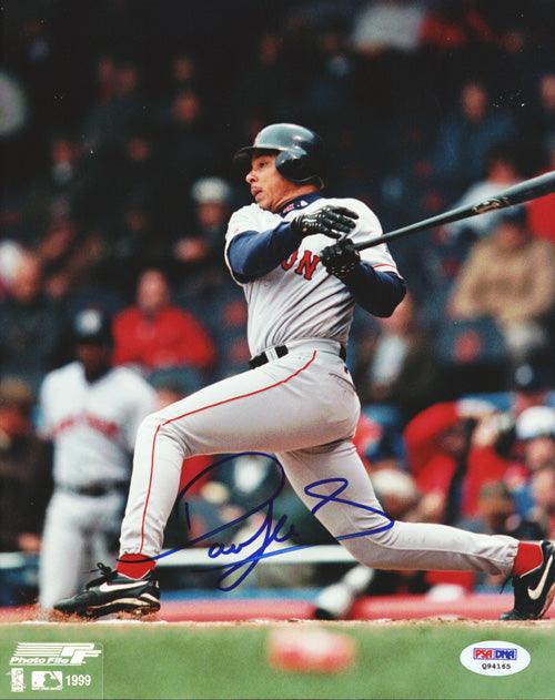 BROCK HOLT BOSTON RED SOX THE CYCLE 6-16-15 ACTION SIGNED 8x10