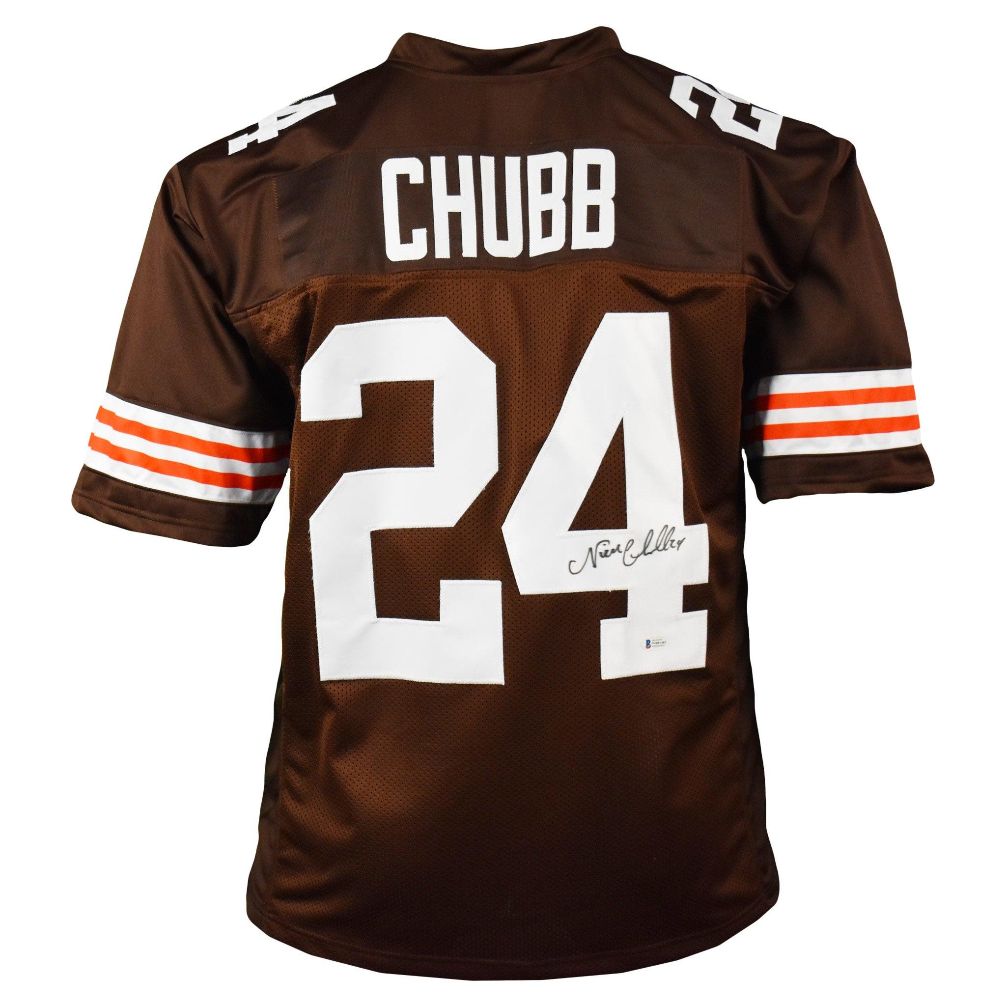 Nike Toddler Cleveland Browns Nick Chubb #24 Brown Game Jersey