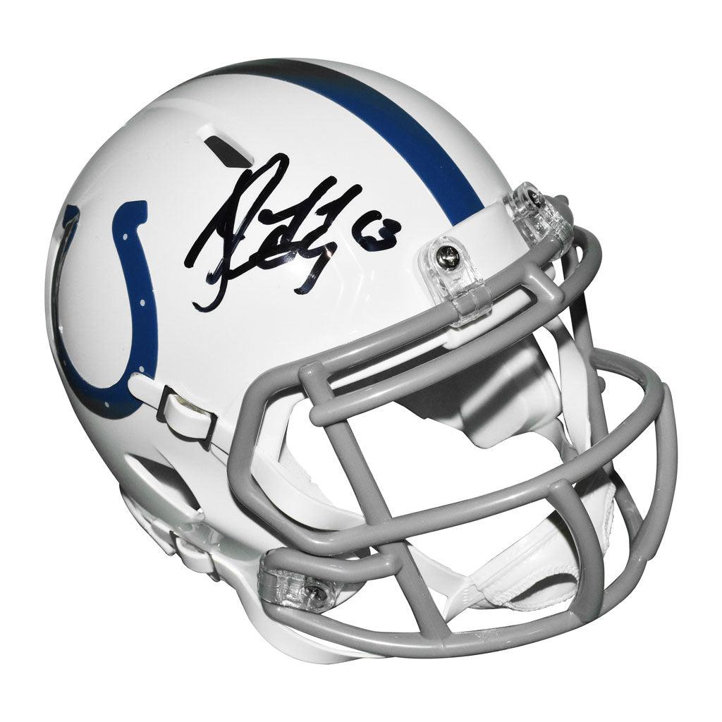 Indianapolis Colts Unsigned Riddell FLASH Alternate Revolution Speed  Authentic Football Helmet